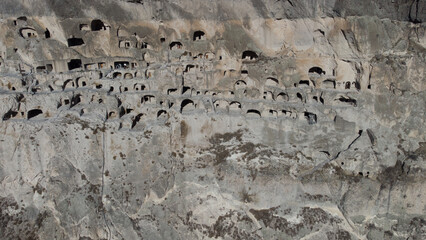 Vardzia medieval cave city in Georgia