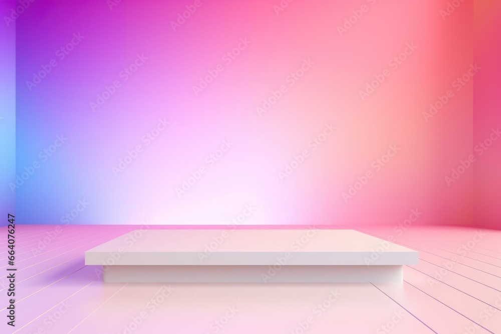 Poster empty studio gradient background for display product