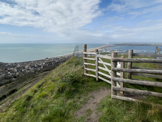 fence on the beach