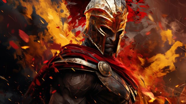 Ares - The greek god of war and combat
