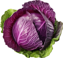 Red cabbage clip art