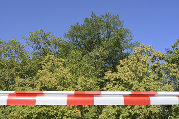 absperrung