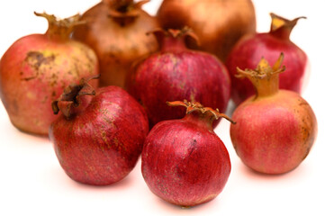fresh pomegranates food photography studio light 8
