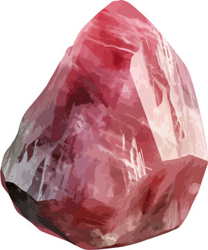 recommend clip art: Rhodonite stone gem clip art