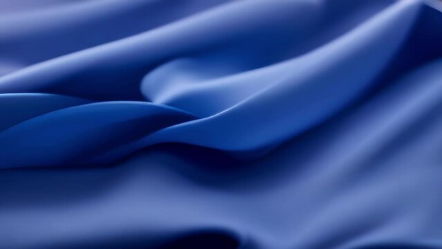 Texture of a royal blue chiffon fabric with a slightly rough and tactile texture, adding depth and interest to any design.