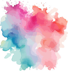 Watercolor spot clip art