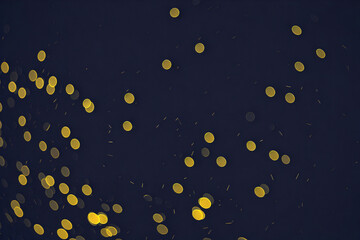 Naklejka premium Abstract bokeh background. Created using generative AI tools