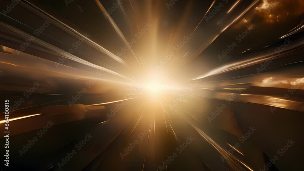Poster another abstract visual effect for the theme evocative could be a series of intersecting beams of li