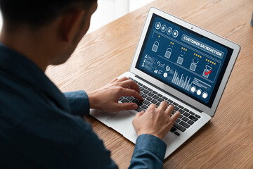 Customer satisfaction and evaluation analysis on modish software computer for marketing strategy...