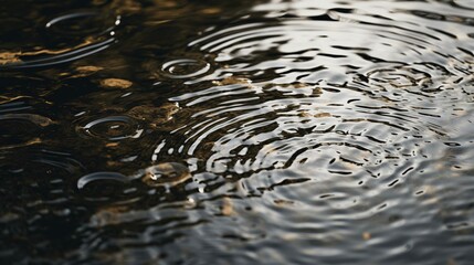 a close-up of water droplets