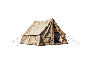 A tent on a transparent background. Png file