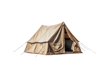A tent on a transparent background. Png file