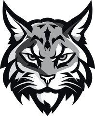 Bobcat Vector Design A Wild Predator Animal in a Vector Design Format Bobcat Wild Predator Animal Vector Design A Fierce and Beautiful Wild Cat