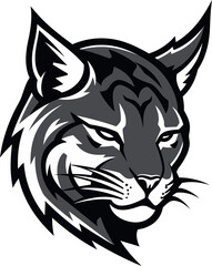 Bobcat Vector Design A Feral Cat with a Wild Spirit Vector Bobcat A Wild Predator Animal in Vector Illustration Format