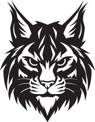 Bobcat Vector Design A Feral Cat with a Wild Spirit Bobcat Vector A Wild Predator Animal in Vector Art Format