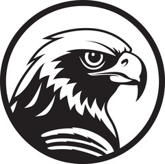 Black Falcon A Vector Logo Design for a Brand Thats Always on the Hunt for Success Black Falcon A Vector Logo Design for a Business Thats Always Aiming for the Top