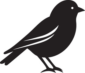 Black Finch A Vector Logo Design for a Brand Thats Soaring Above the Rest Black Finch A Vector Logo Design for a Business Thats Always on the Go