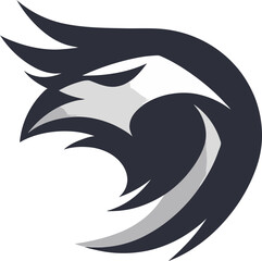 Shadow Hawk Predator Logo Night Hawk Predator Logo