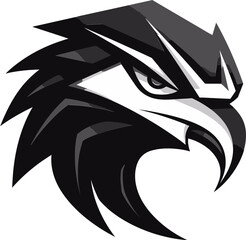 Onyx Hawk Predator Logo Raven Hawk Predator Logo