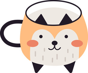 Cup With Animal Face