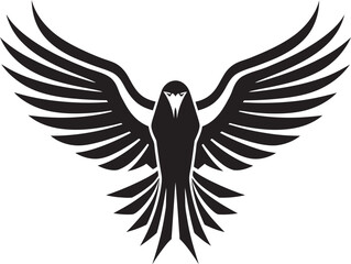 Black Vector Predator Hawk Logo Design Proposal Black Vector Predator Hawk Logo Design Brief