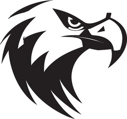 Black Vector Predator Hawk A Logo That Will Take Your Business to the Next Level Predator Hawk A Black Vector Logo for Those Who Dare to Be Different