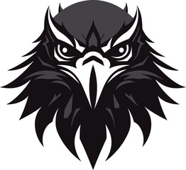 Black Hawk Predator Logo A Vector Logo for the Champion Predator Hawk A Black Vector Logo for the Unrivaled