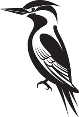 Woodpecker Bird Logo Design Black Creative Black Woodpecker Bird Logo Design Modern