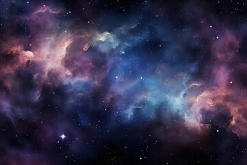 Sky Nebula, Seamless Texture - obrazy, fototapety, plakaty