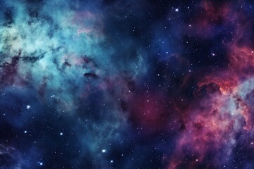 Obraz na płótnie Canvas Sky Nebula, Seamless Texture