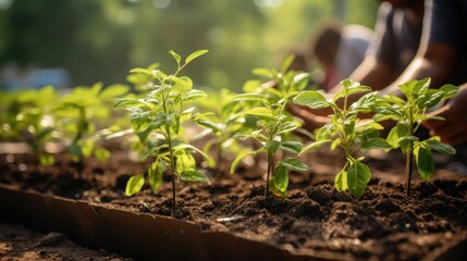 Gardening for sustainability: cultivating a healthy community and environmental collaboration