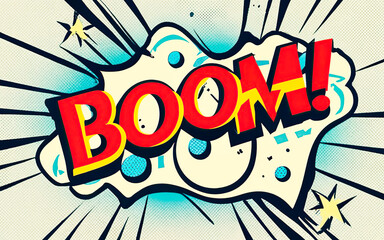 Obraz premium Boom