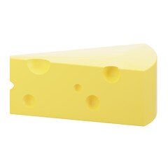 3d Cheese illustration