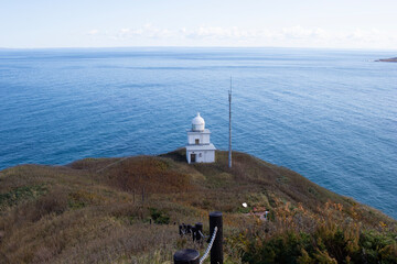 利尻島の灯台