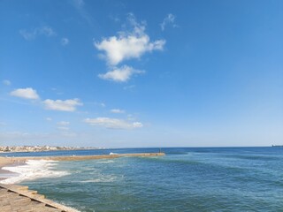 beach and sea