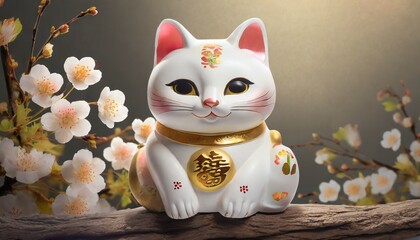 運を呼ぶ招き猫