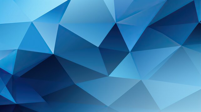 Abstract blue crystal background