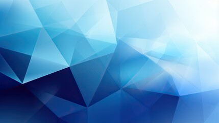 Naklejka premium Abstract blue crystal background