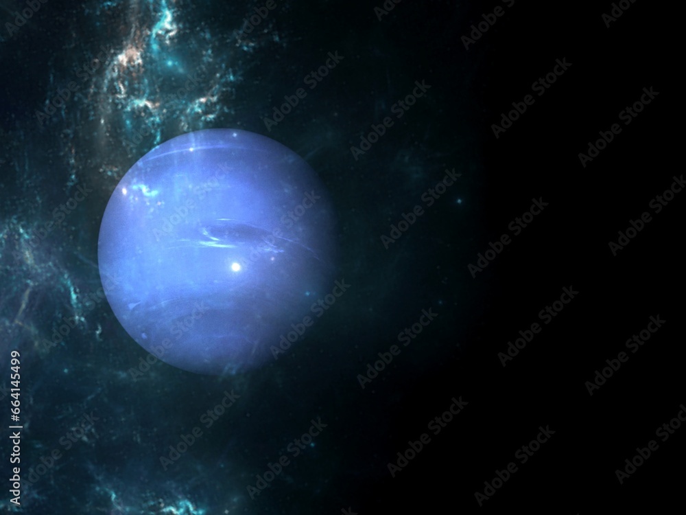 Wall mural black hole, planets and galaxy, science fiction wallpaper. beauty of deep space. billions of galaxy 