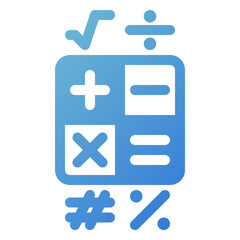 Obraz premium calculation icon