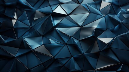 Dark Blue Polygonal Background , Background Image ,Desktop Wallpaper Backgrounds, Hd