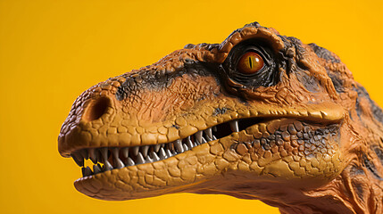 Tyrannosaurus T-rex, plastic toy, dinosaur. Resin plastic toy figurine.