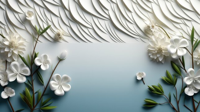 White 3D Paper Style Background , Background Image ,Desktop Wallpaper Backgrounds, Hd