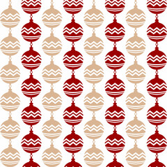 Festive Christmas Seamless Pattern Illustration