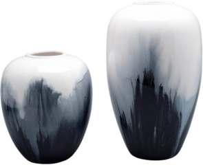 ceramic vase isolated on white background