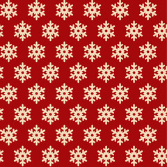 Festive Christmas Seamless Pattern Illustration