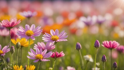 flowers in the field