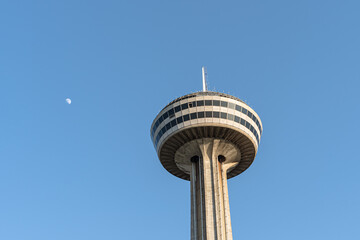  fantastic tower with the moon