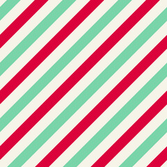 Fototapeta premium Festive Christmas Seamless Pattern Illustration