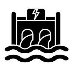 Hydro Plant Icon